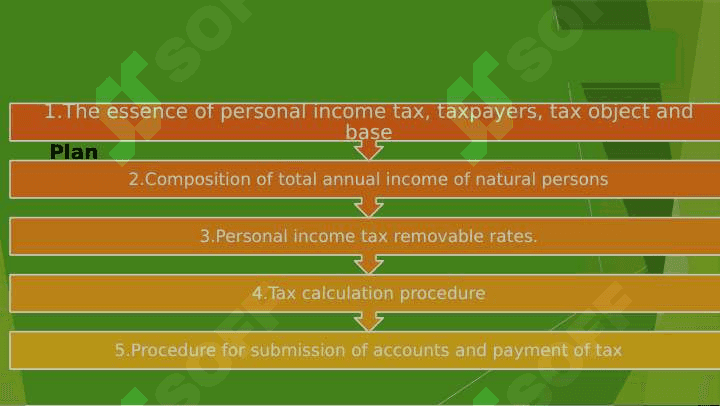 Income tax. Daromad solig'i 2