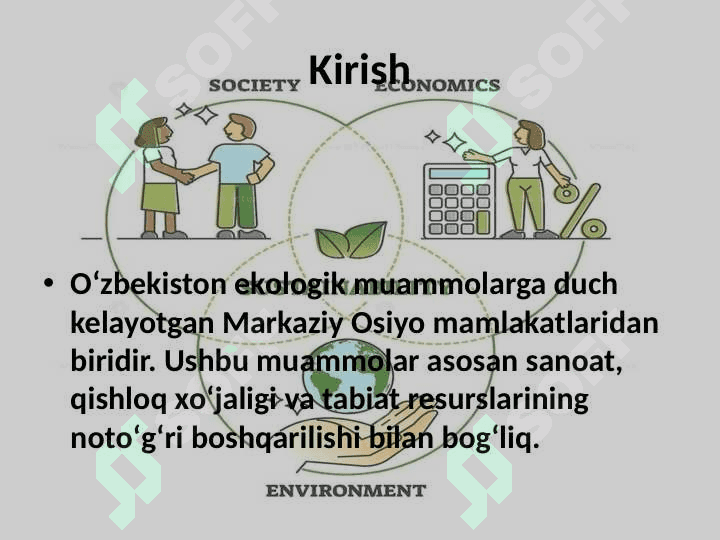 Oʻzbekistondagi ekologik vaziyat 2
