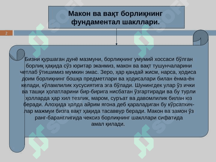 Makon va vaqt 2