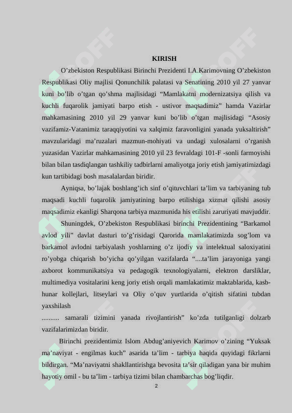 MING ICHIDA NOMERLASHNI O’RGATISH 2