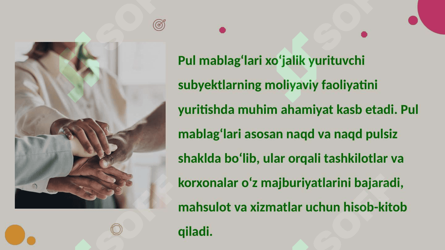 Pul mablagʻlari va valyuta operatsiyalari hisobi 2
