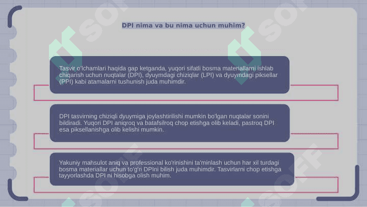 Tasvir ôlchamlari: dpi, lpi, ppi haqida tushunchalar 4