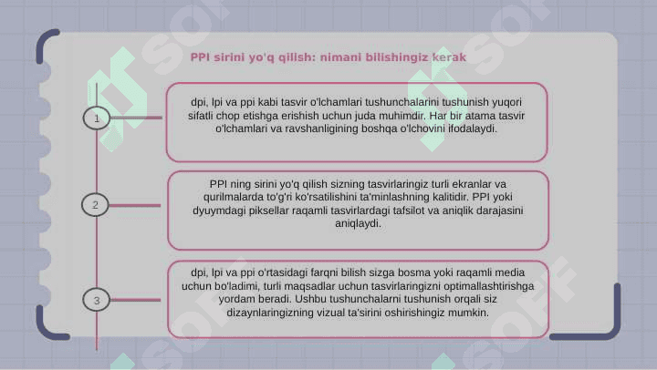 Tasvir ôlchamlari: dpi, lpi, ppi haqida tushunchalar 8