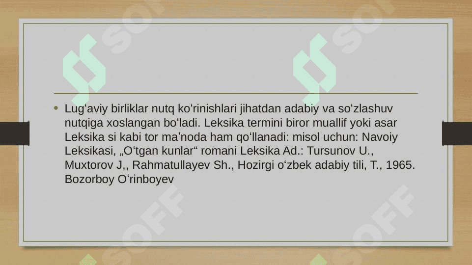 Leksik madaniyat 6