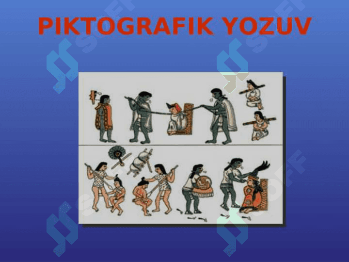 YOZUV tarixi va turlari 5