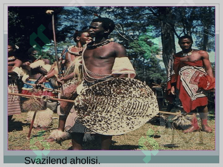 Janubiy Afrika xalqlari madaniyati 4