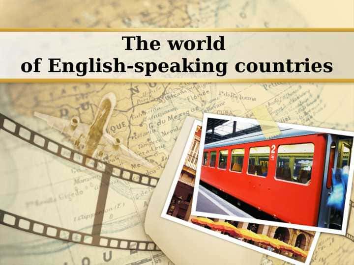 The world of English-speaking countries