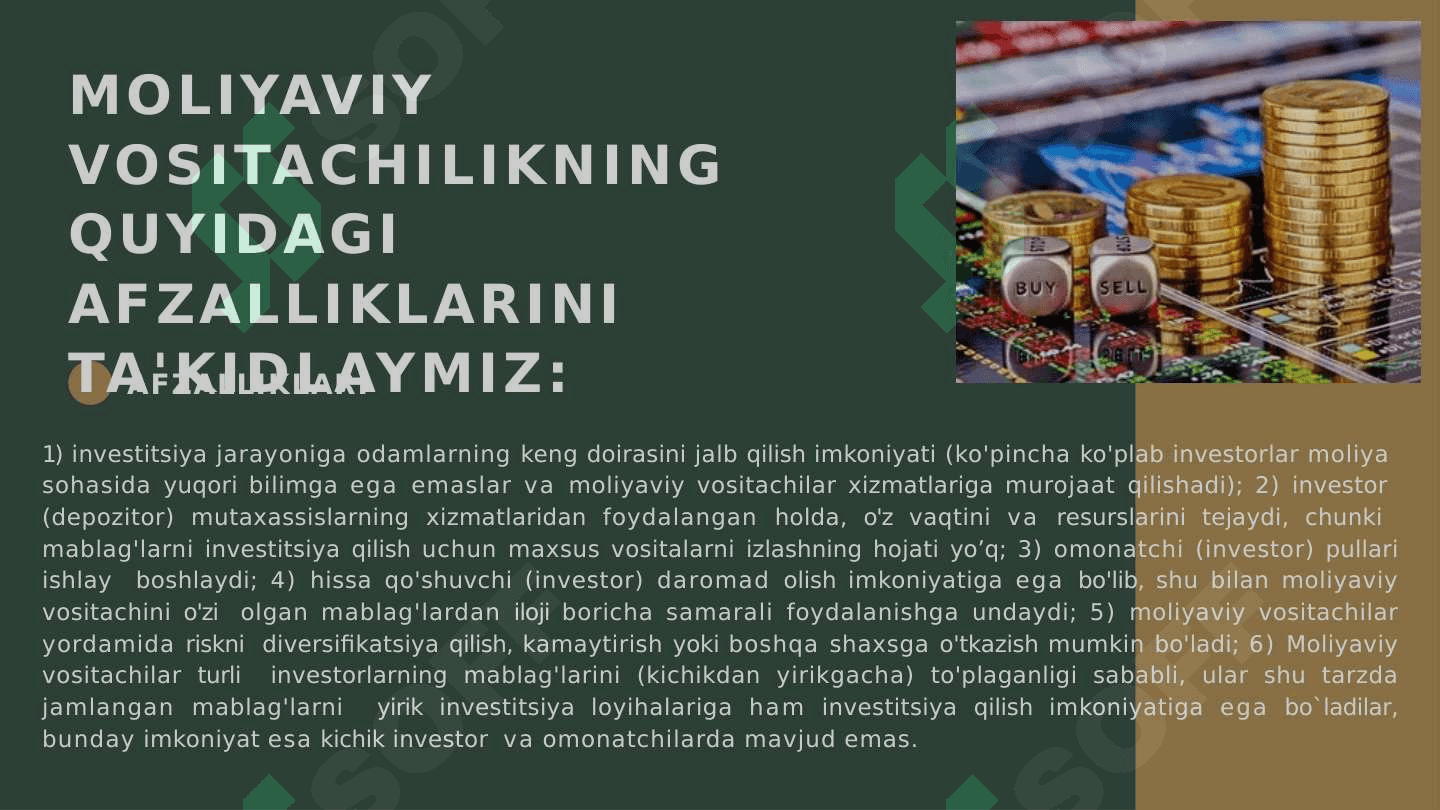 BANK VA  MOLIYA  BOZORI 7