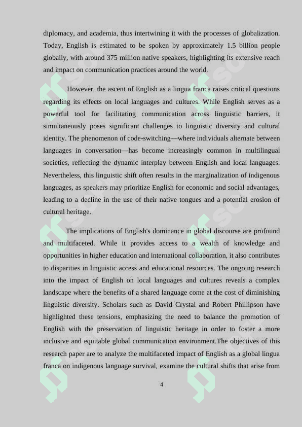 Analyzing how English has become a global lingua france 4