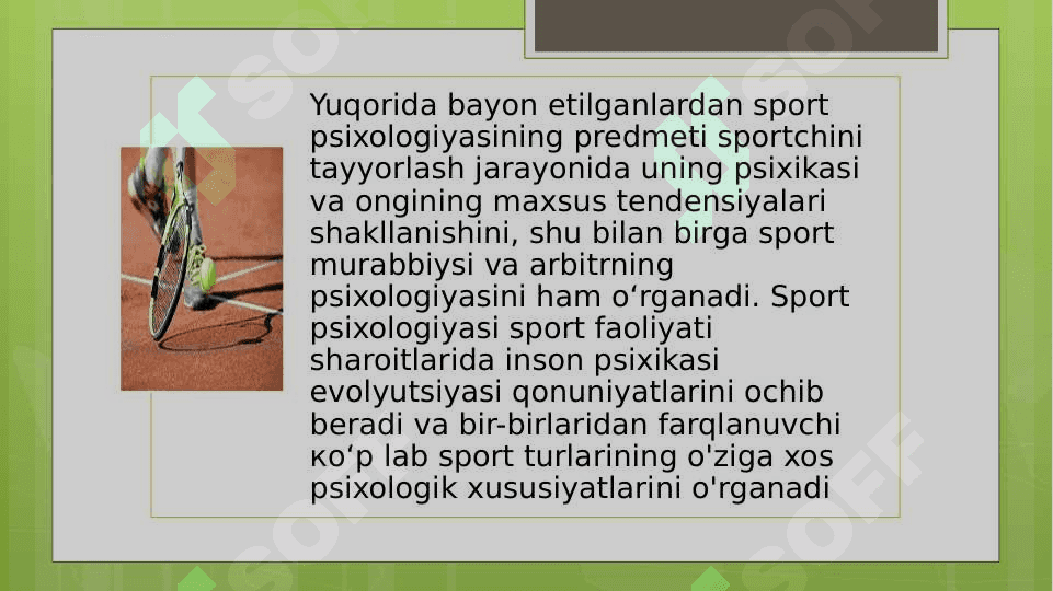 Sport sohasida psixologik ish 4