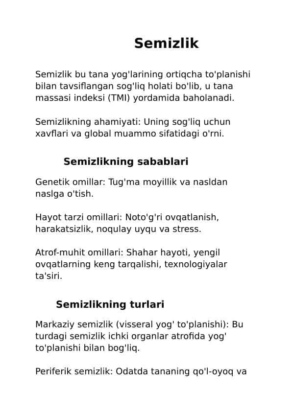 Semizlik