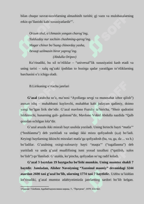 Lirikaning janrlari 8