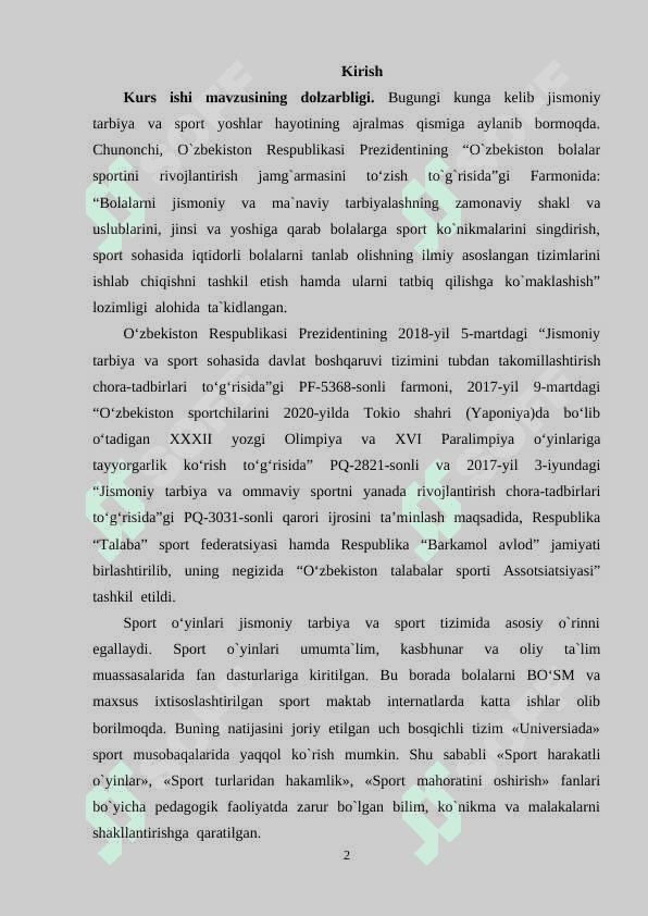 Futbol o‘yini taktikasini o‘rgatish 2