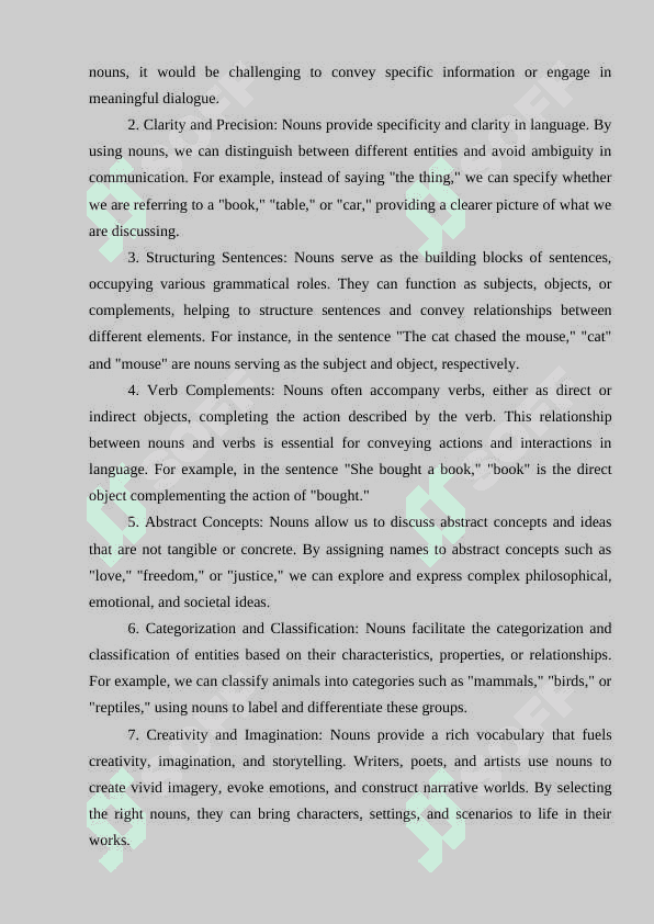 THE NOUN AND IT`S GRAMMATICAL CATEGORIES 6