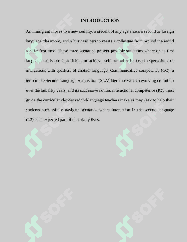 COMMUNICATIVE COMPETENCE AND ITS COMPONENTS 3