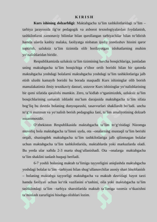 BOLA HAYOTIDA KUN TARTIBI VA UNING AHAMIYATI 2