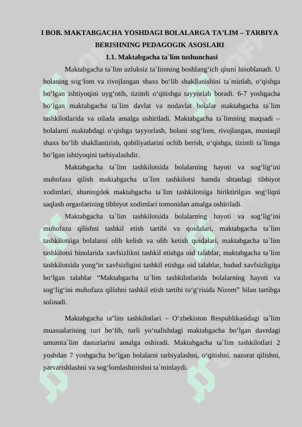 BOLA HAYOTIDA KUN TARTIBI VA UNING AHAMIYATI 5