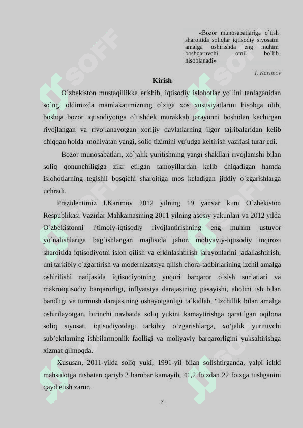Bozor iqtisodiyoti sharoitida  soliqlar 3