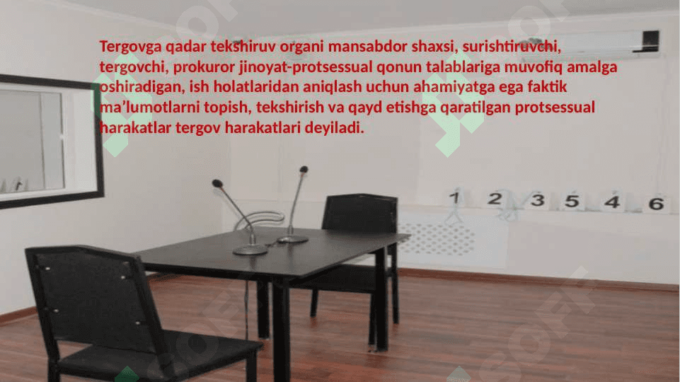 JPH. Tergov harakatlarini boshqa tergov harakatlaridan farqi 3