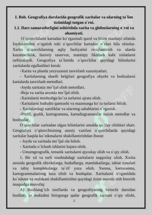 8-SINF GEOGRAFIYA DARSLARIDA XARITALAR BILAN ISHLASH USULLARI 3
