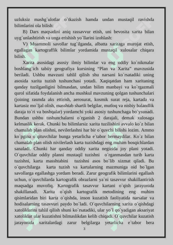 8-SINF GEOGRAFIYA DARSLARIDA XARITALAR BILAN ISHLASH USULLARI 4