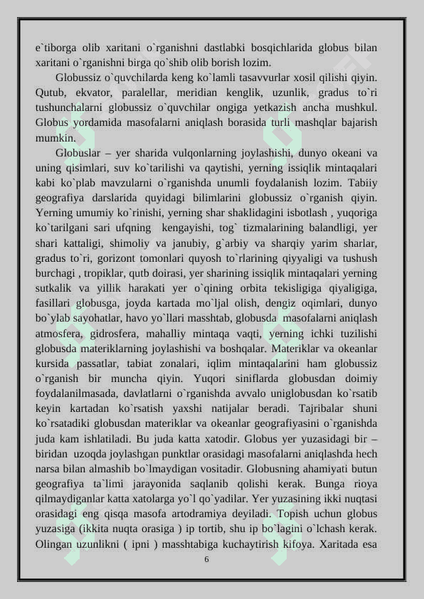 8-SINF GEOGRAFIYA DARSLARIDA XARITALAR BILAN ISHLASH USULLARI 7