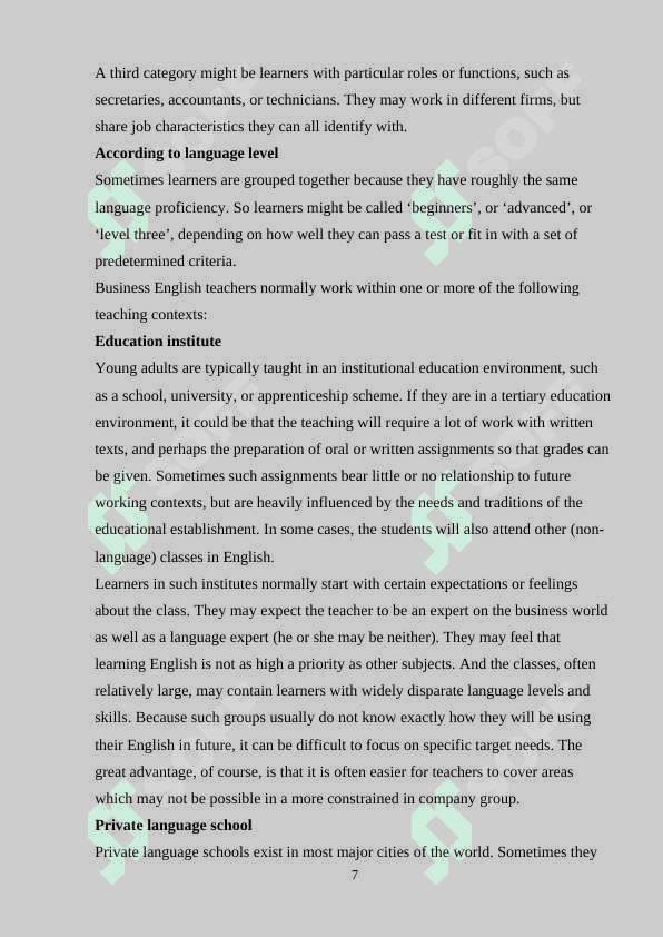 Teaching business communication skills 7