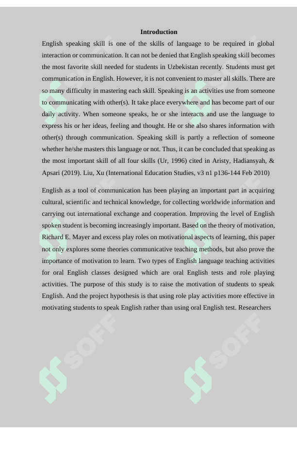 :  How to use role  play in English classes to improve student's speaking skills 3