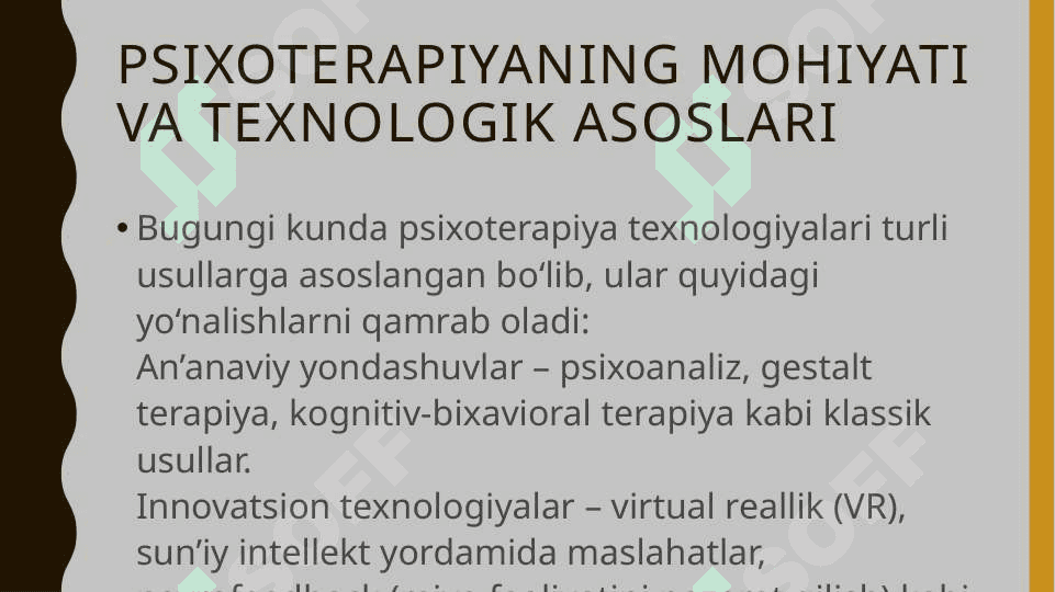 Psixoterapiya texnalogiyalari 3