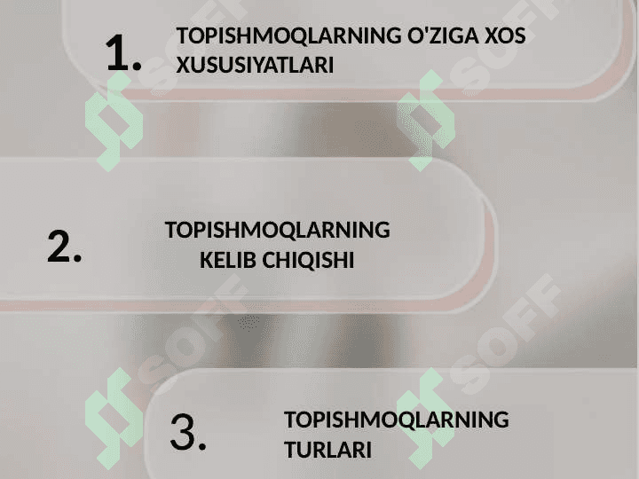 TOPISHMOQLAR. Topishmoqlar 2