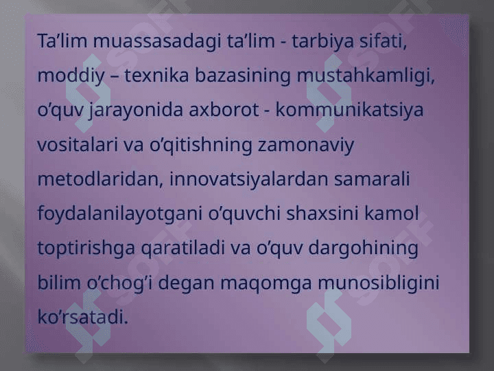 Pedagogni diagnostik faoliyatining asosiy funksiyalari, turlari va tiplari 7