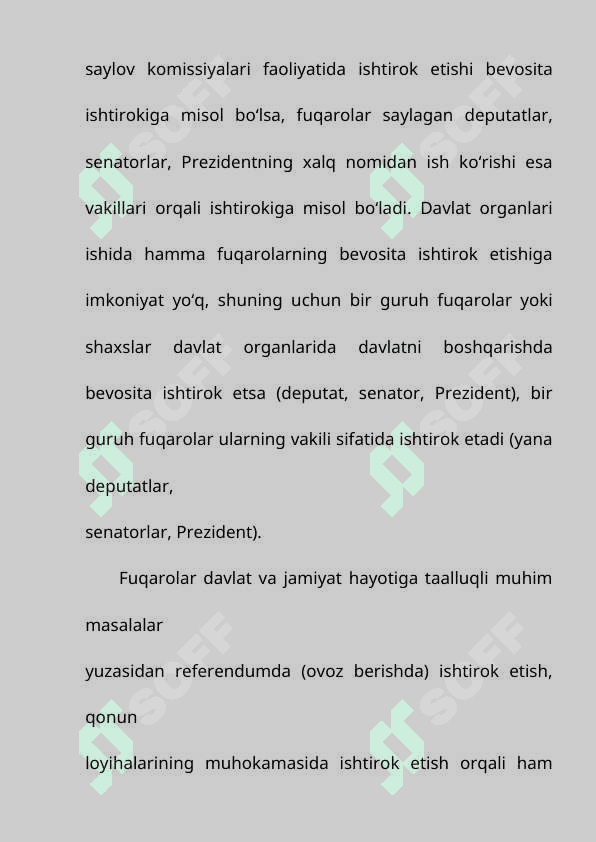 Siyosiy huquqlar 7