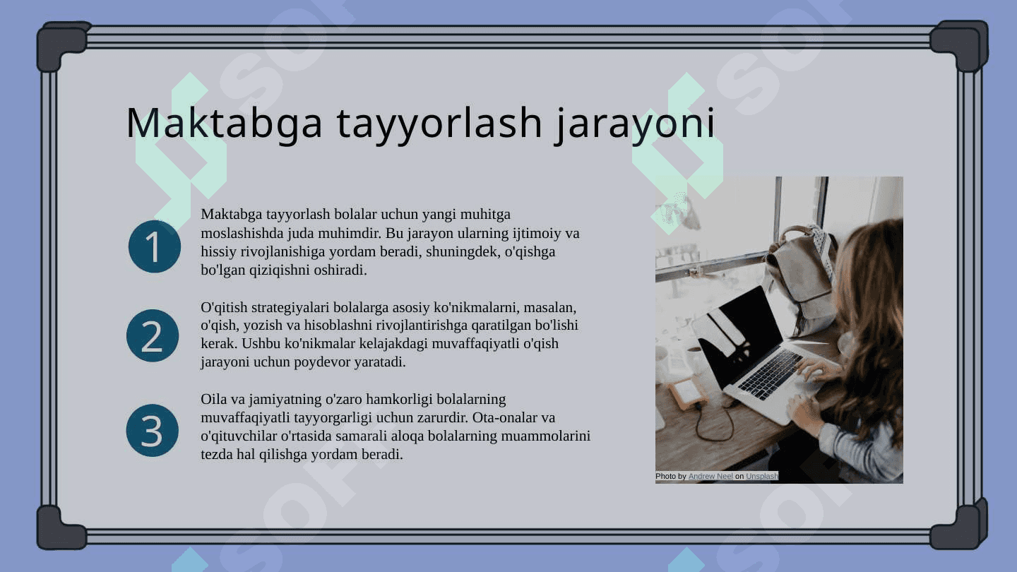 Qisqa muddatli guruhlarda bolalarni maktabga tayyorlashni rejalashtirish 4