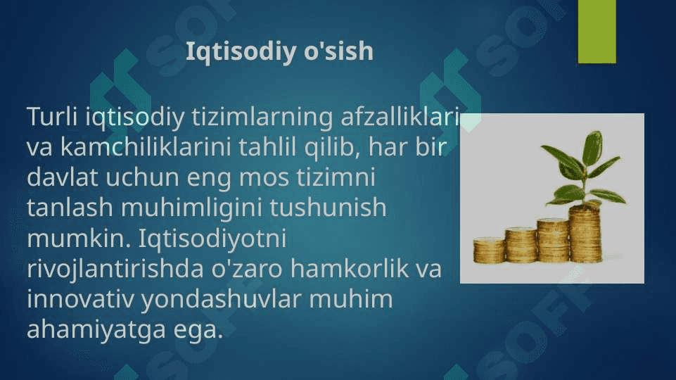 Iqtisodiy tizim turlari 8