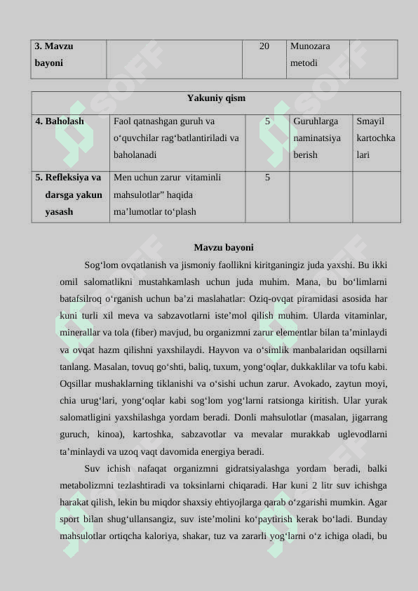 Salomatlik ulkan boylik 3