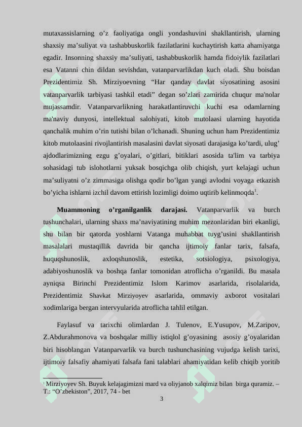 O’QUVCHILAR NING  VATANPARVARLIK VA BURCH  TUYG’ULARINI SHAKLLANTIRISH 3
