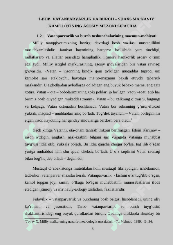 O’QUVCHILAR NING  VATANPARVARLIK VA BURCH  TUYG’ULARINI SHAKLLANTIRISH 6