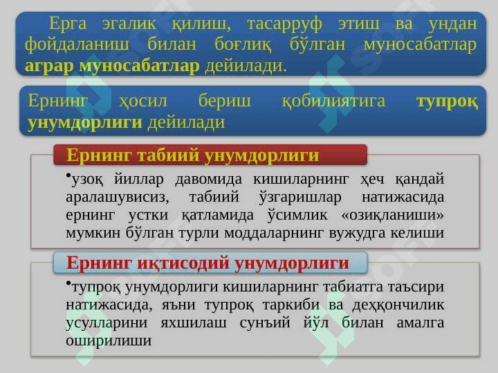 АГРАР МУНОСАБАТЛАР ВА АГРОБИЗНЕС 2