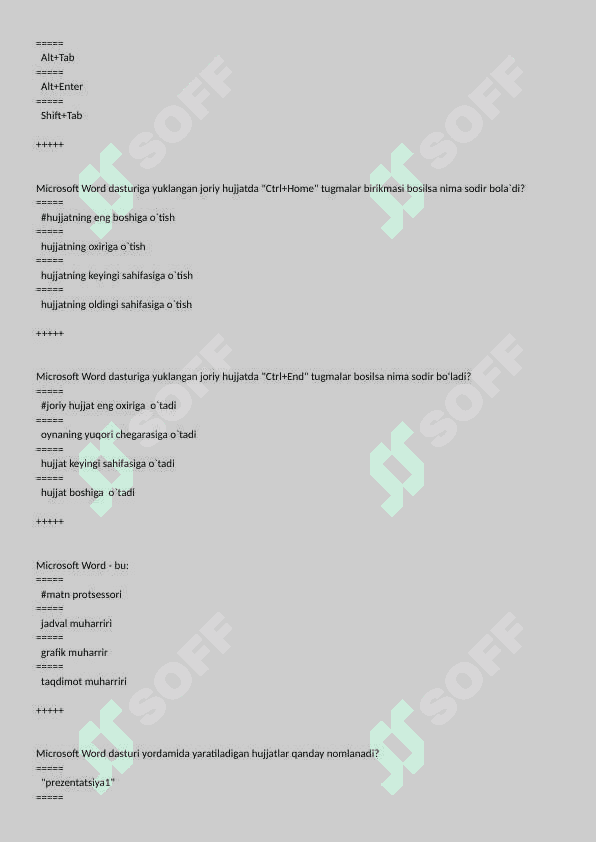 AKT dan 150 ta test(Hemis formatda) 7