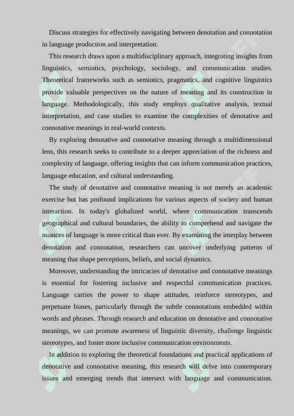DENOTATIVE AND CONNOTATIVE MEANING 4