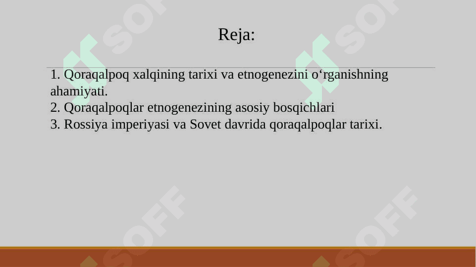 Qoraqalpoq xalqining etnogenezi va etnik tarixi 2