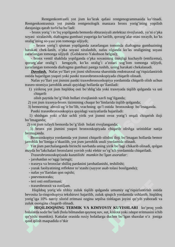 HIQILDOQ KASALLIKLARI 5