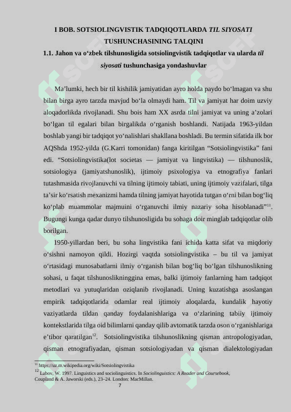 MUSTАQILLIKDАN KEYINGI YILLАRDА О‘ZBEKISTОNDА  LISОNIY VАZIYАT 7