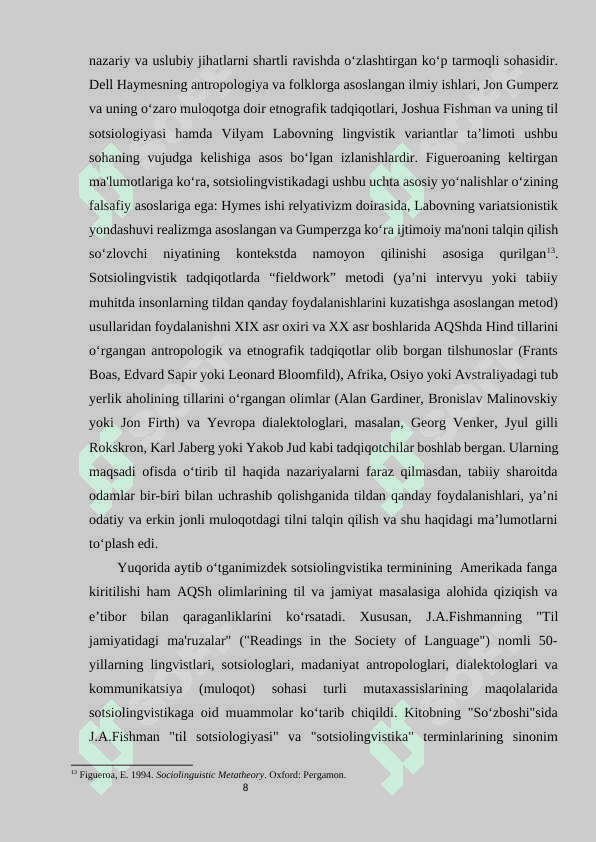 MUSTАQILLIKDАN KEYINGI YILLАRDА О‘ZBEKISTОNDА  LISОNIY VАZIYАT 8