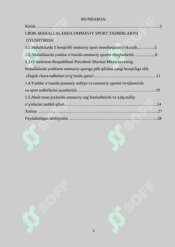 Mahallalarda ommaviy sport tadbirlarini uyushtirish 2