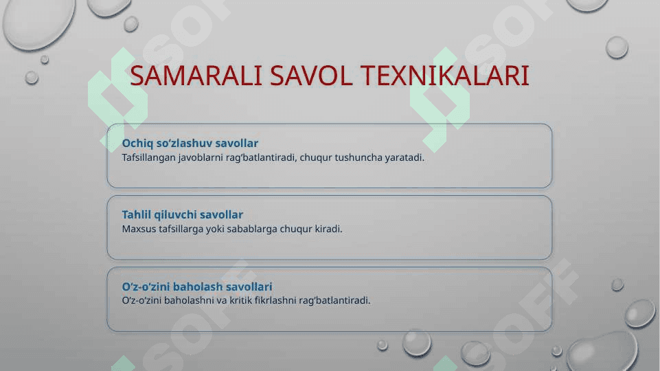 Bemorni mustaqil so‘rab-surishtirish 3