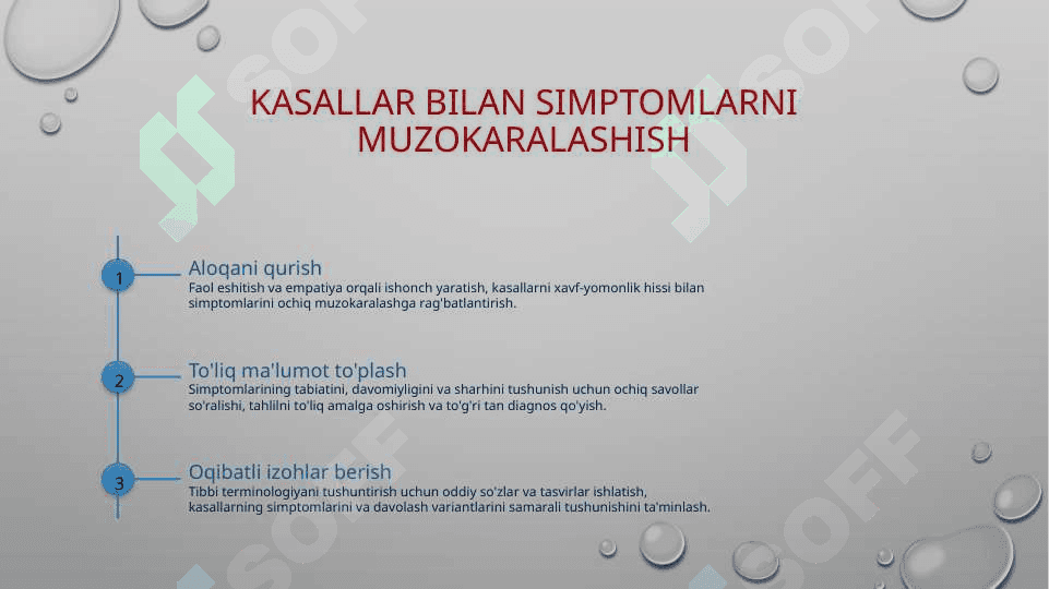 Bemorni mustaqil so‘rab-surishtirish 4