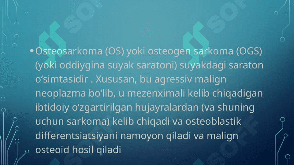 Osteosarkoma 2
