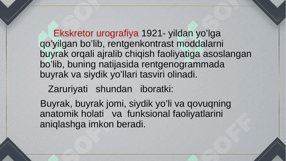 EKSKRETOR UROGRAFIYA 3