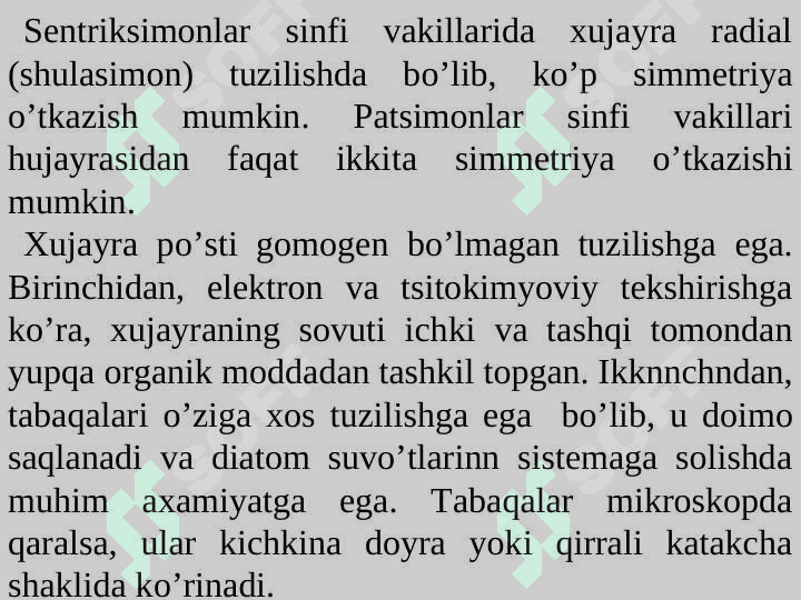 Diatom suvo'tlar bo'limi 6